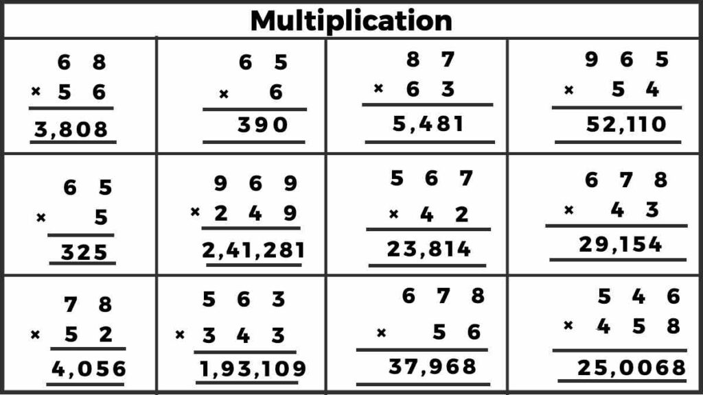 Multiplication