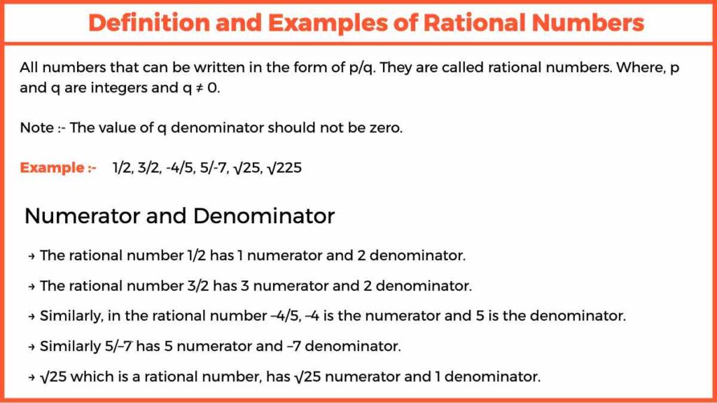 Rational Numbers