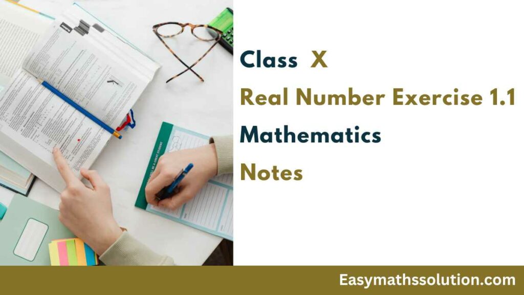 Real Number Exercise 1.1